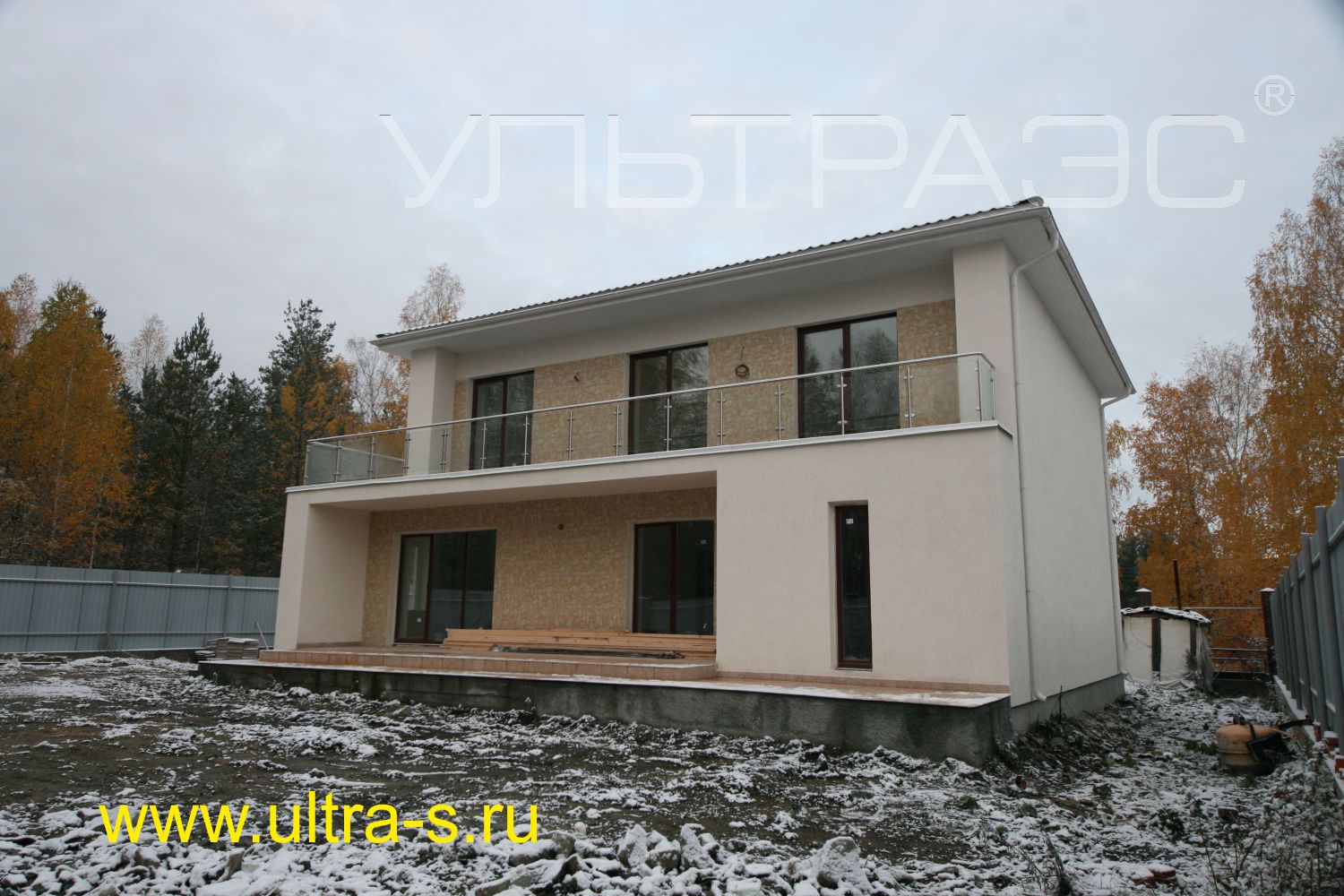 Дом по проекту Zx55