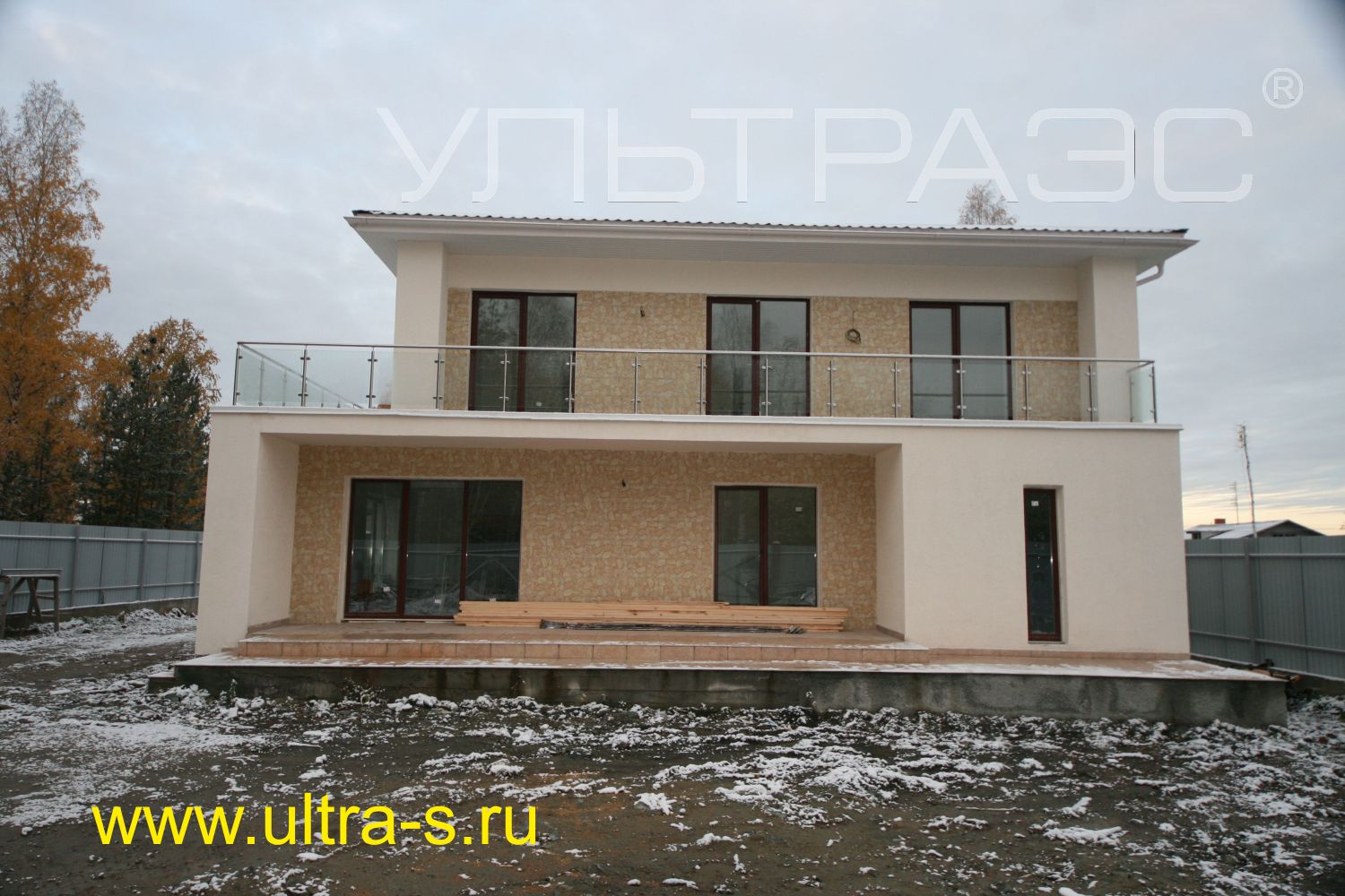 Дом по проекту Zx55