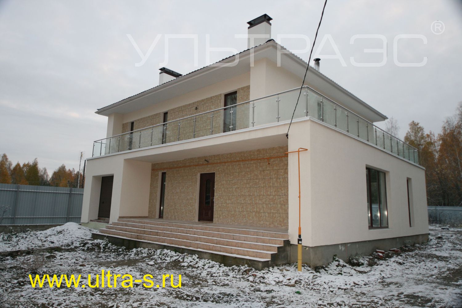 Дом по проекту Zx55