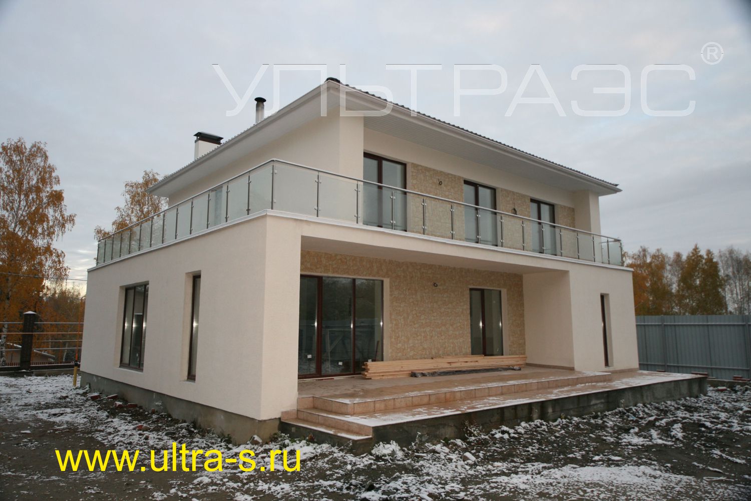 Дом по проекту Zx55