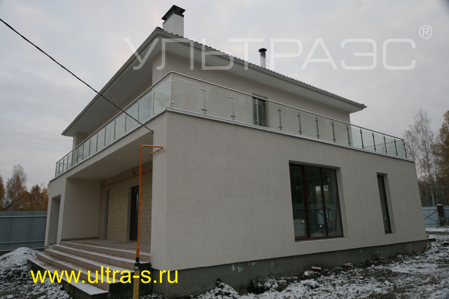 Дом по проекту Zx55