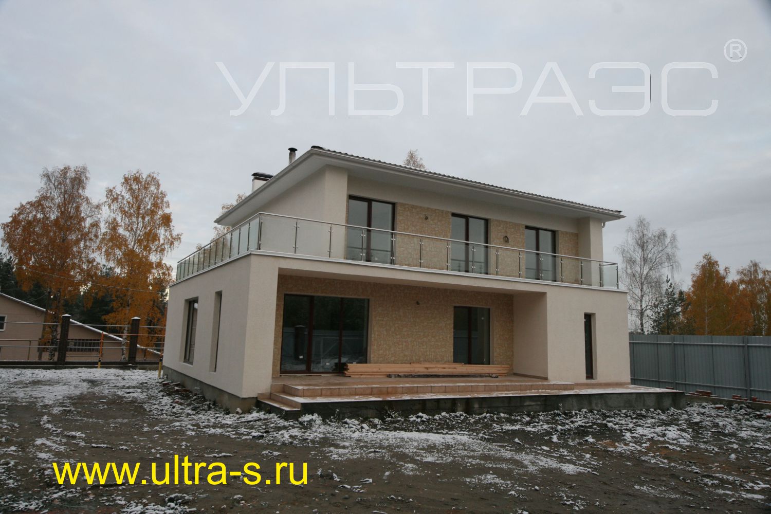 Дом по проекту Zx55