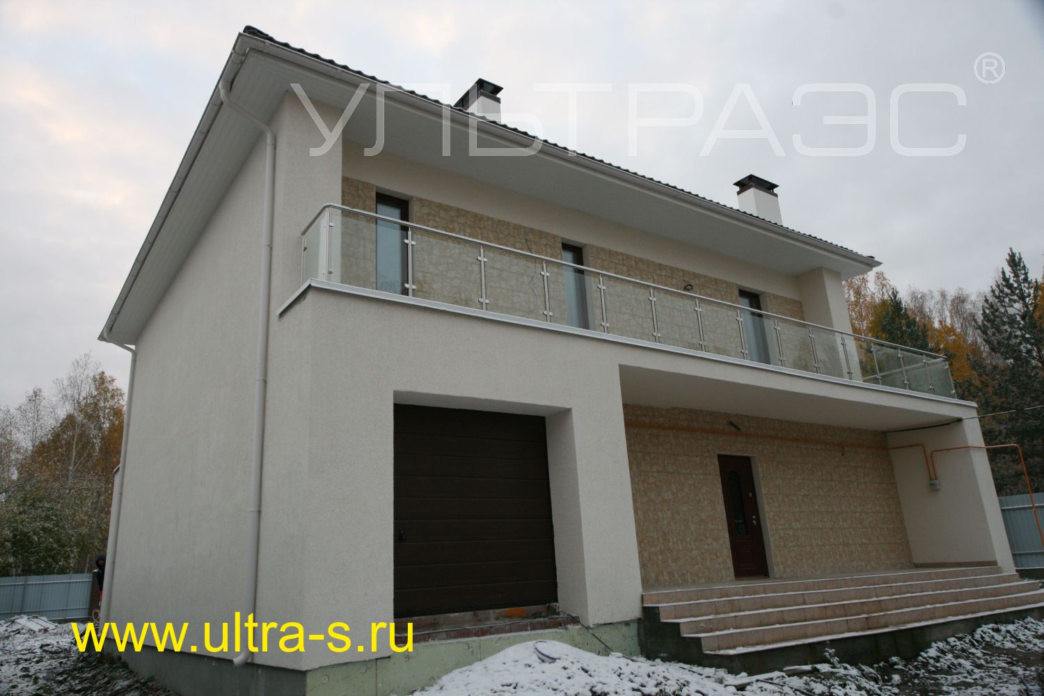 Дом по проекту Zx55